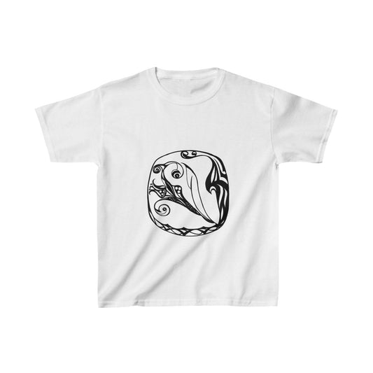 "Abstraction #5" - Kids Heavy Cotton™ Tee