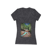 Load image into Gallery viewer, Yosemite 2 - Women&#39;s Jersey Short Sleeve V-Neck Tee
