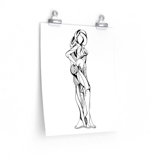 "Woman" - Premium Matte poster