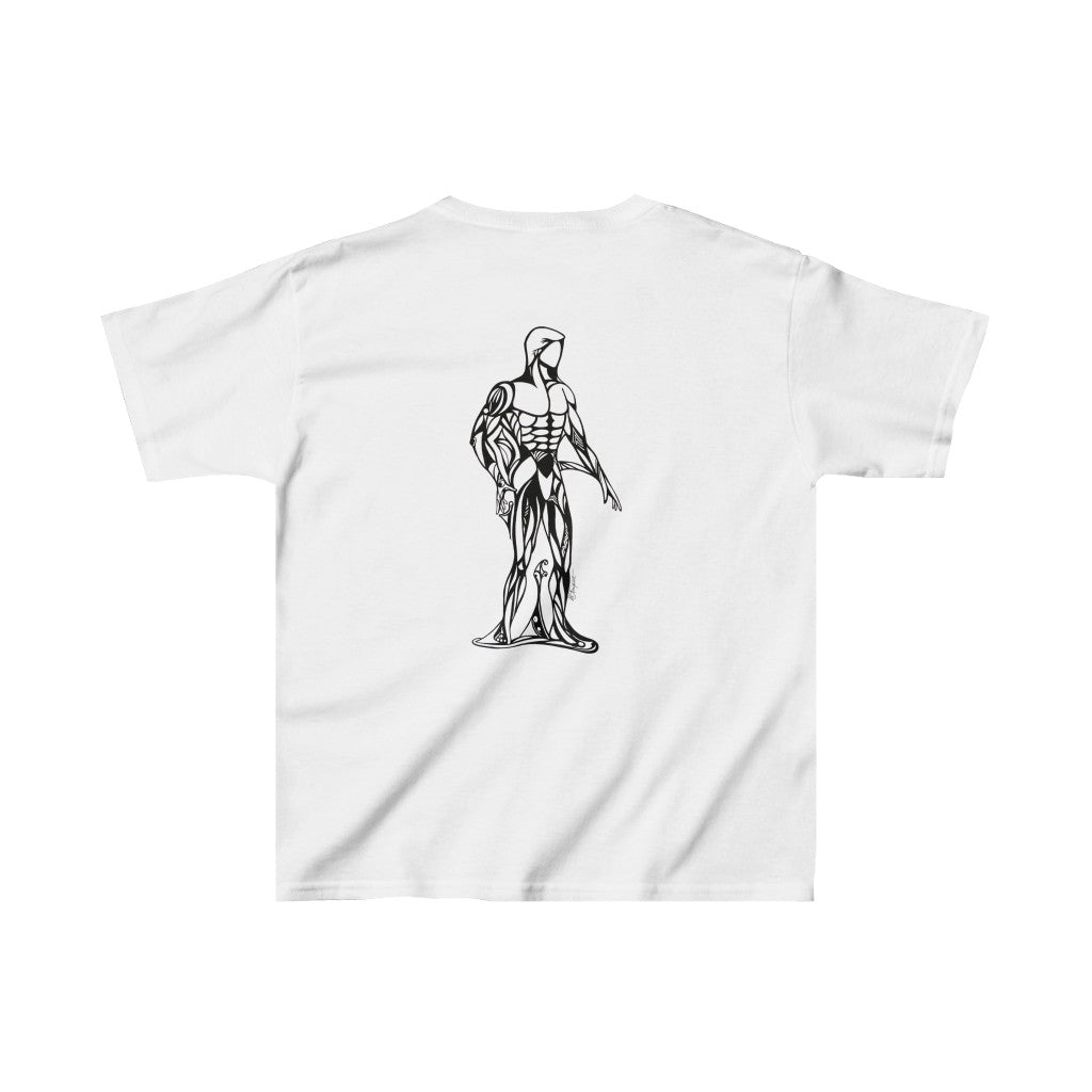 "Woman & Man" - Kids Heavy Cotton™ Tee