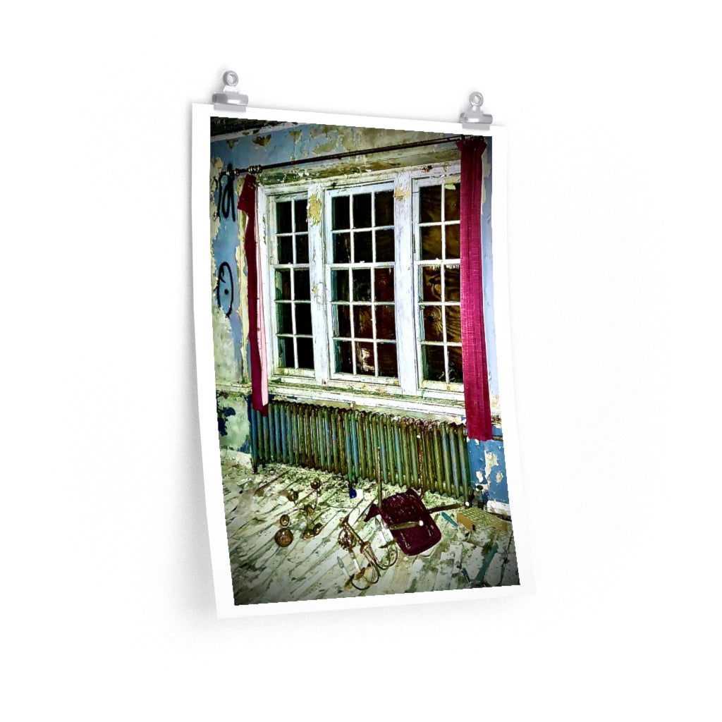 Curtains - Premium Matte poster