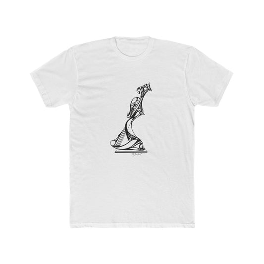 "Musical Debutante" - Men's Cotton Crew Tee