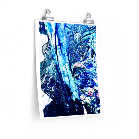 Art Room Table Edge - Premium Matte poster