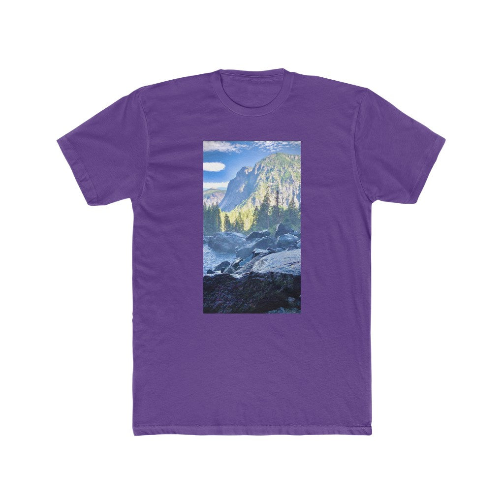 Yosemite Falls-1 Men's T-Shirt