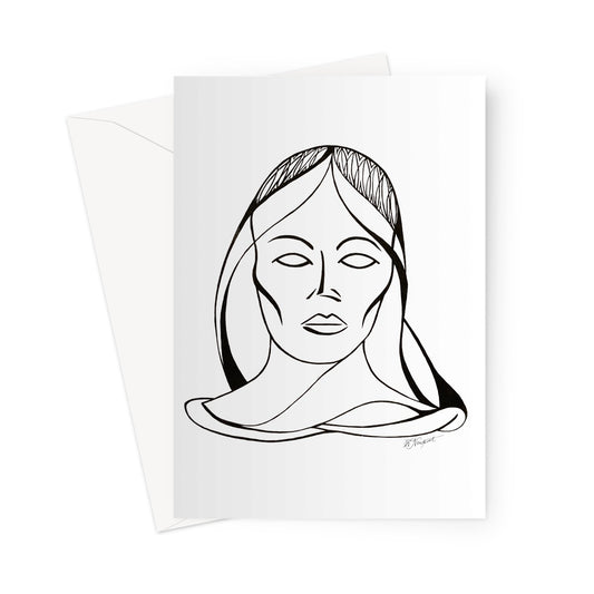 Empty Soul Greeting Card