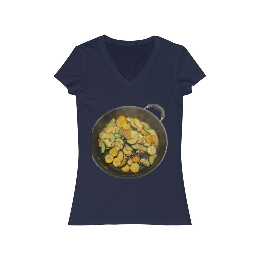 Squash - Women's Jersey Short Sleeve V-Neck Tee