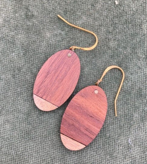 Oval with Brown Tip