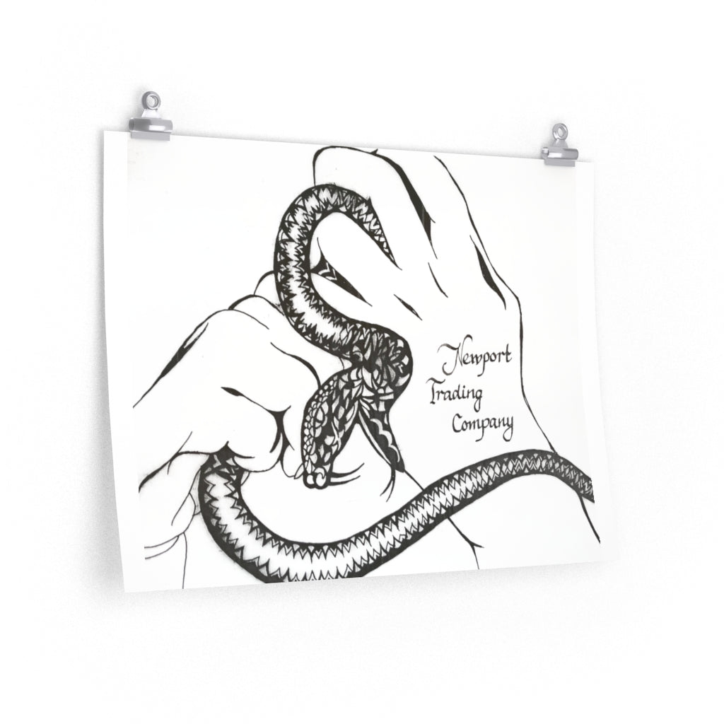 "Aiden's Hands Logo" Premium Matte poster