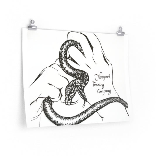 "Aiden's Hands Logo" Premium Matte poster