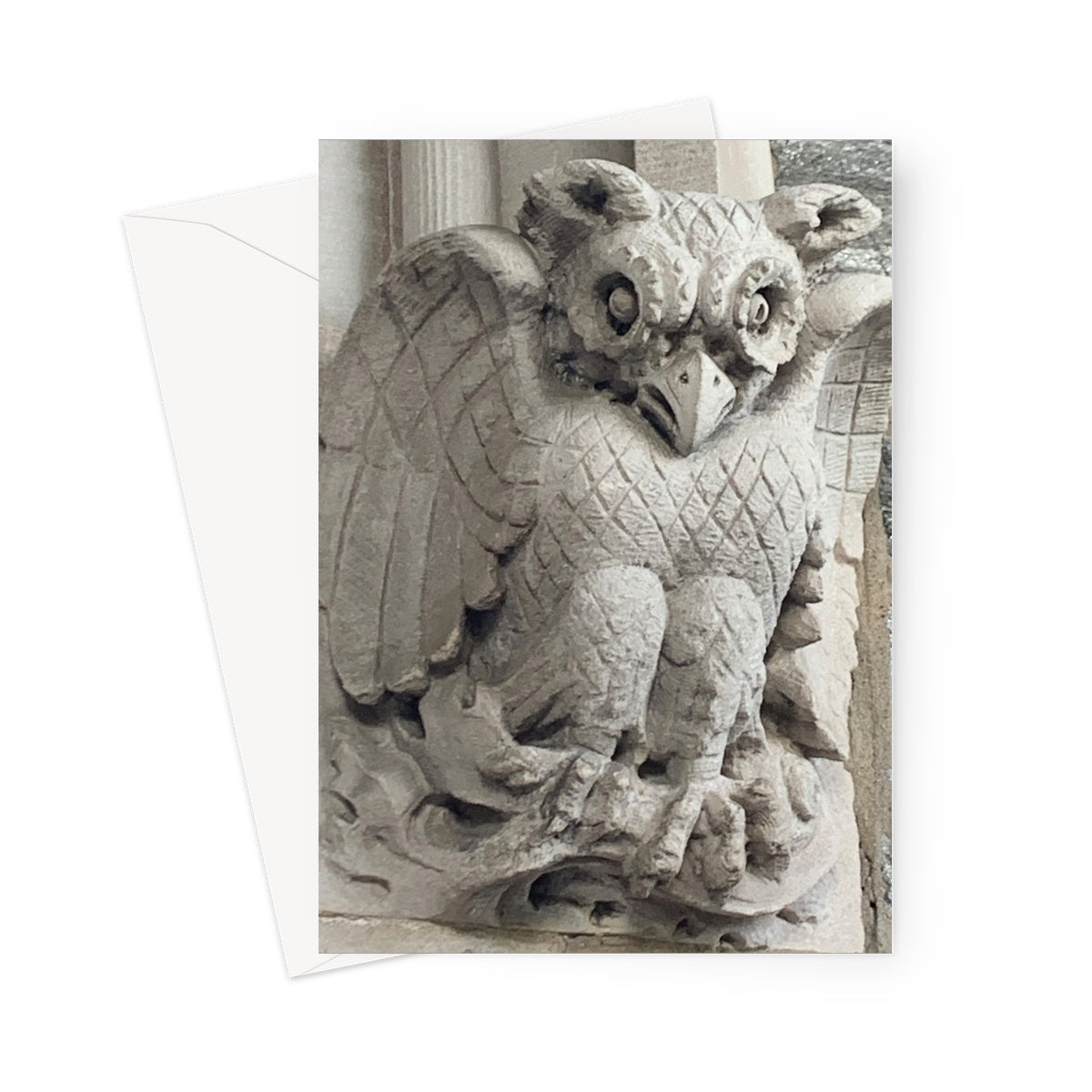Face 4 Greeting Card