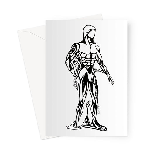 Man Greeting Card