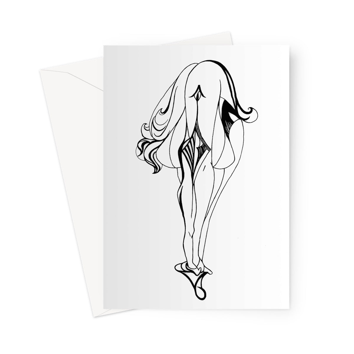 La Femme Greeting Card