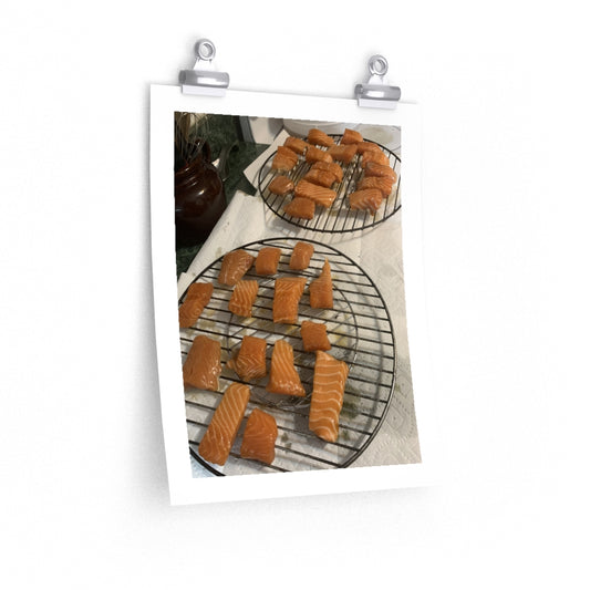 Almost Smoked Salmon - Premium Matte poster