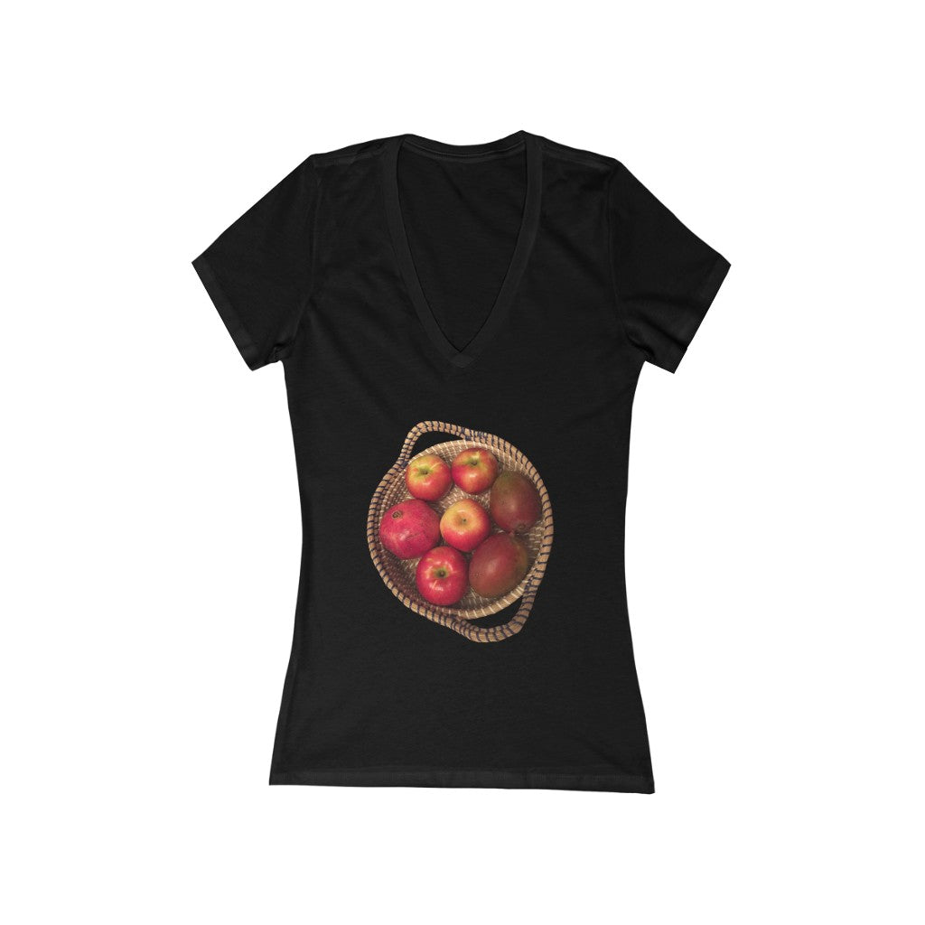 Fruit 1 - Women's Jersey Short Sleeve V-Neck Tee
