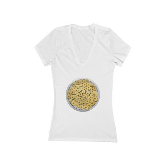 Plantains - Women's Jersey Short Sleeve V-Neck Tee