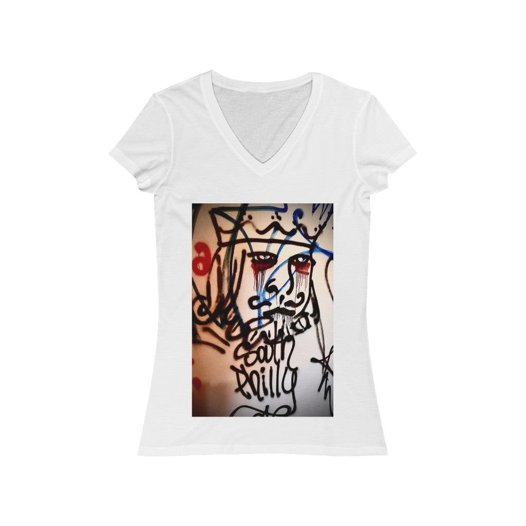 South Philly - Women's Jersey Short Sleeve V-Neck Tee