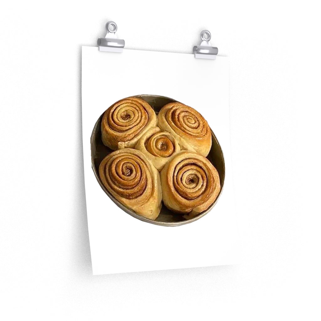 Cinammon Buns - Premium Matte poster