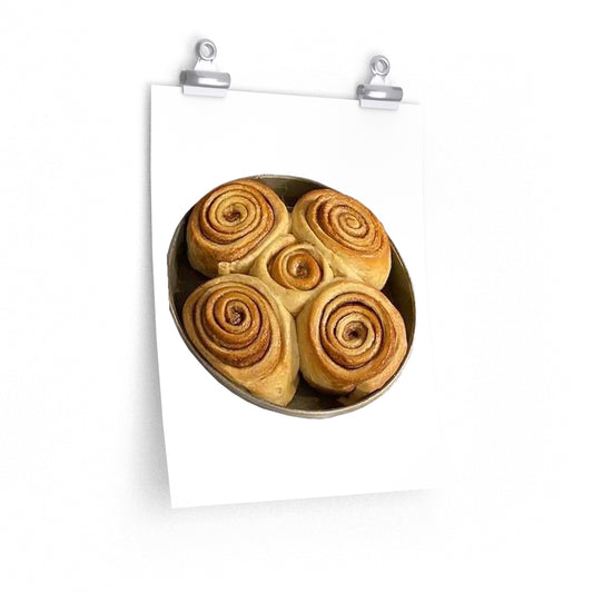Cinammon Buns - Premium Matte poster