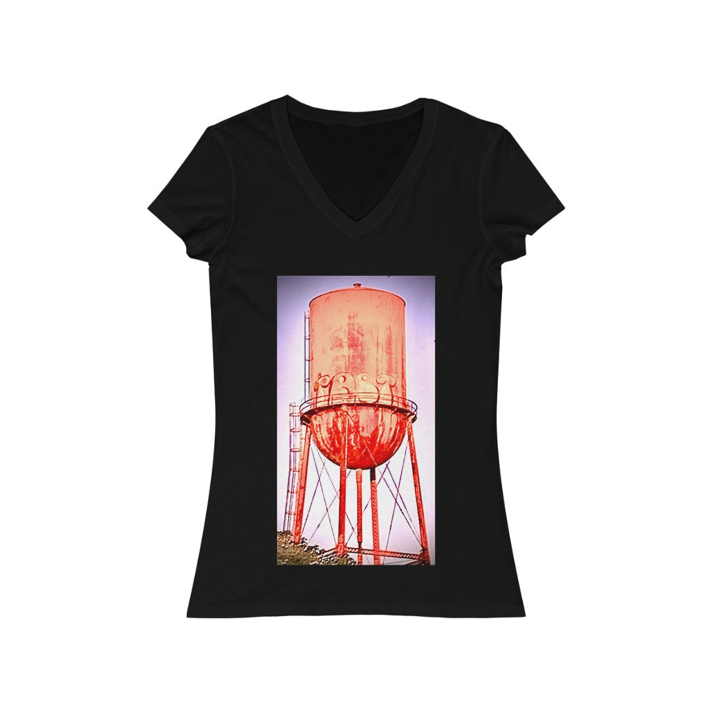 Tower - Women's Jersey Short Sleeve V-Neck Tee