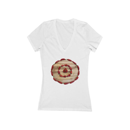 Ring of Fire 3 - Women's Jersey Short Sleeve V-Neck Tee