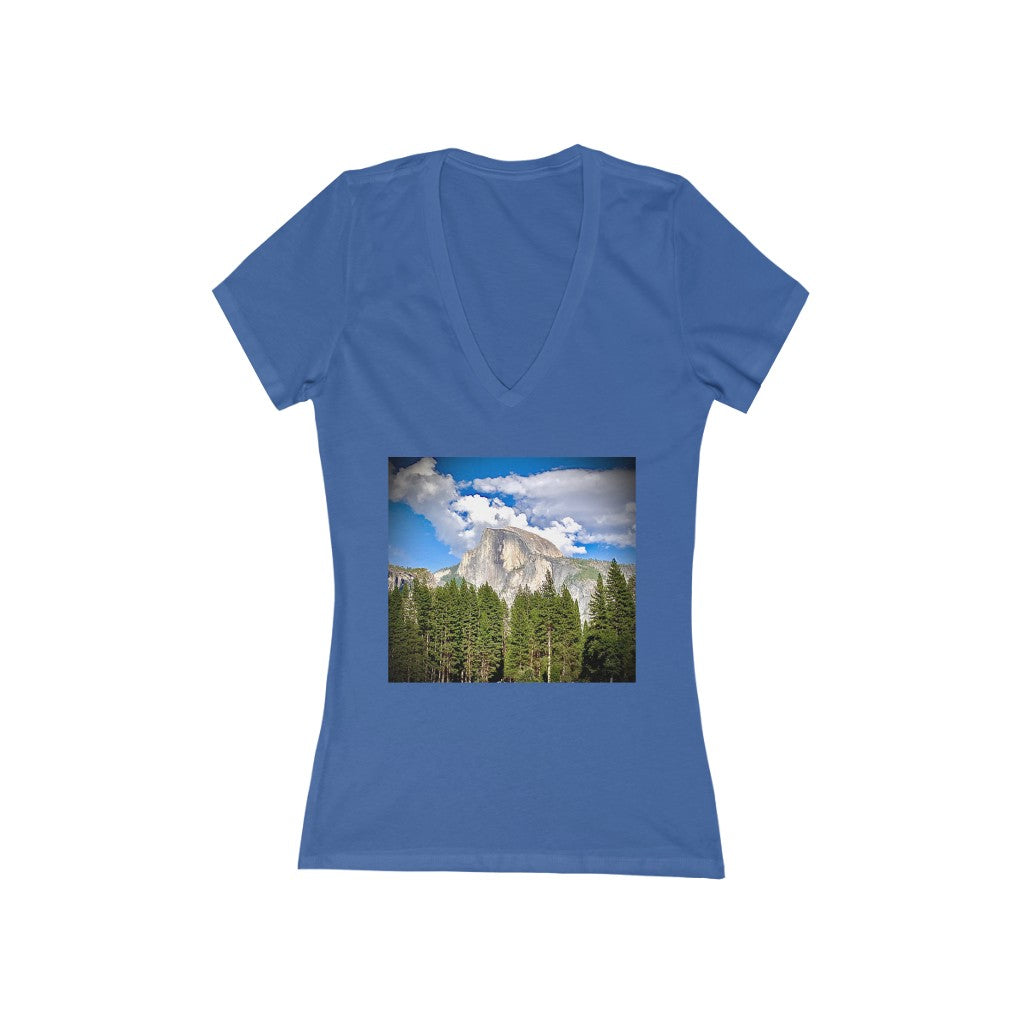 Yosemite 1 - Women's Jersey Short Sleeve V-Neck Tee