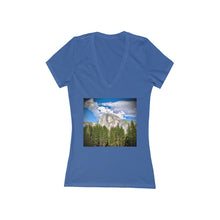 Load image into Gallery viewer, Yosemite 1 - Women&#39;s Jersey Short Sleeve V-Neck Tee
