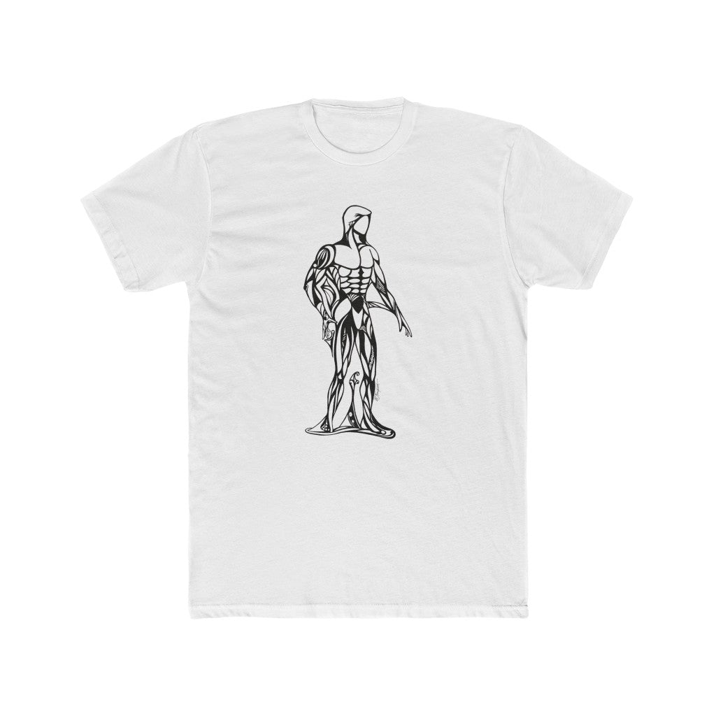 "Man" - Men's Cotton Crew Tee