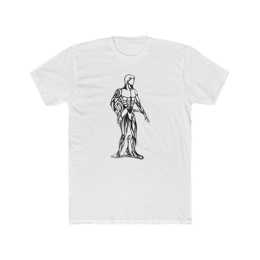 "Man" - Men's Cotton Crew Tee