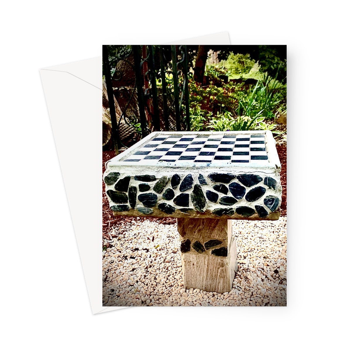 Chess Board Greeting Card