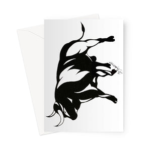 Toro (Bull) Greeting Card