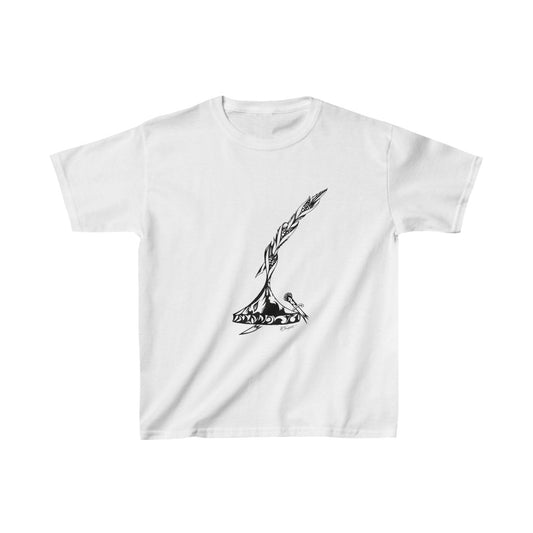 "The Pen is Mightier than the Sword" - Kids Heavy Cotton™ Tee