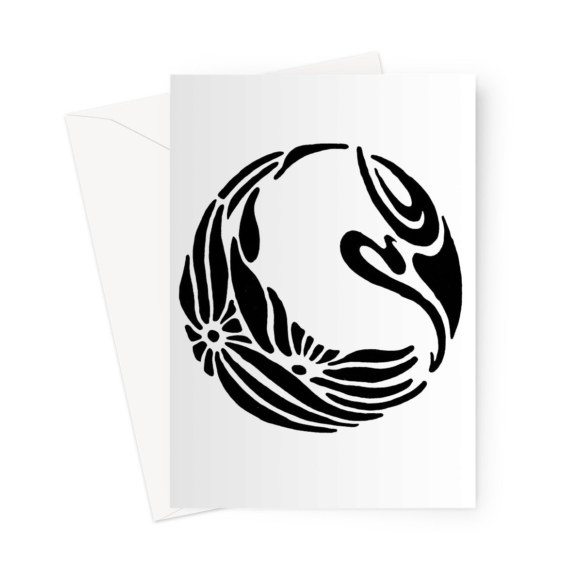 Circle 2 Greeting Card
