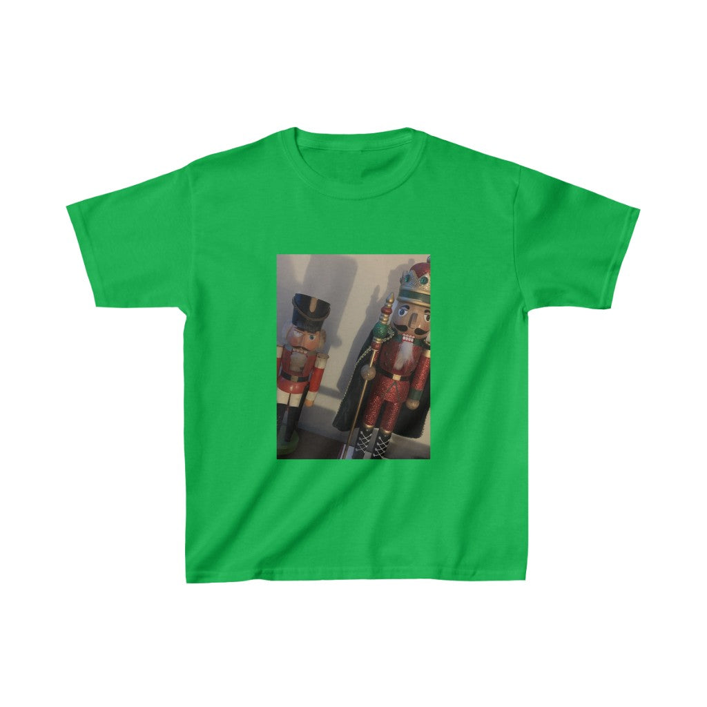 Nutcrackers, passing of the torch from battled warrior - Kids Heavy Cotton™ Tee
