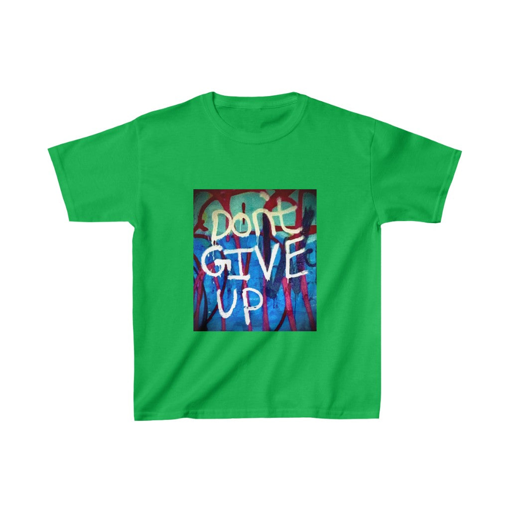 Don't Give Up - Kids Heavy Cotton™ Tee