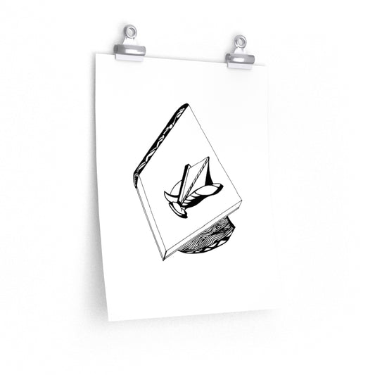 "Abstration #2" - Premium Matte poster