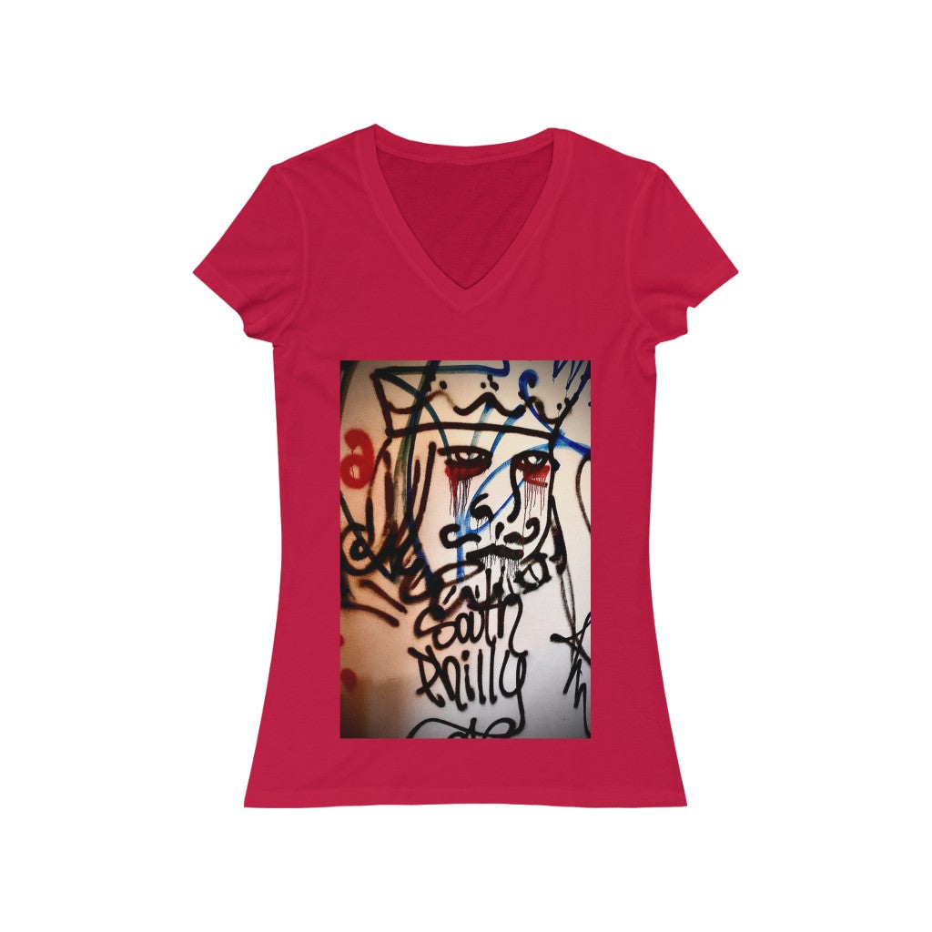 South Philly - Women's Jersey Short Sleeve V-Neck Tee