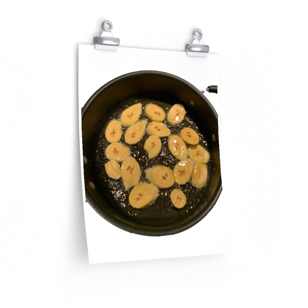 Fried Plantains - Premium Matte poster