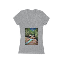 Load image into Gallery viewer, Yosemite 2 - Women&#39;s Jersey Short Sleeve V-Neck Tee
