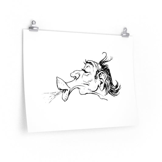 Big Lips -  Premium Matte poster