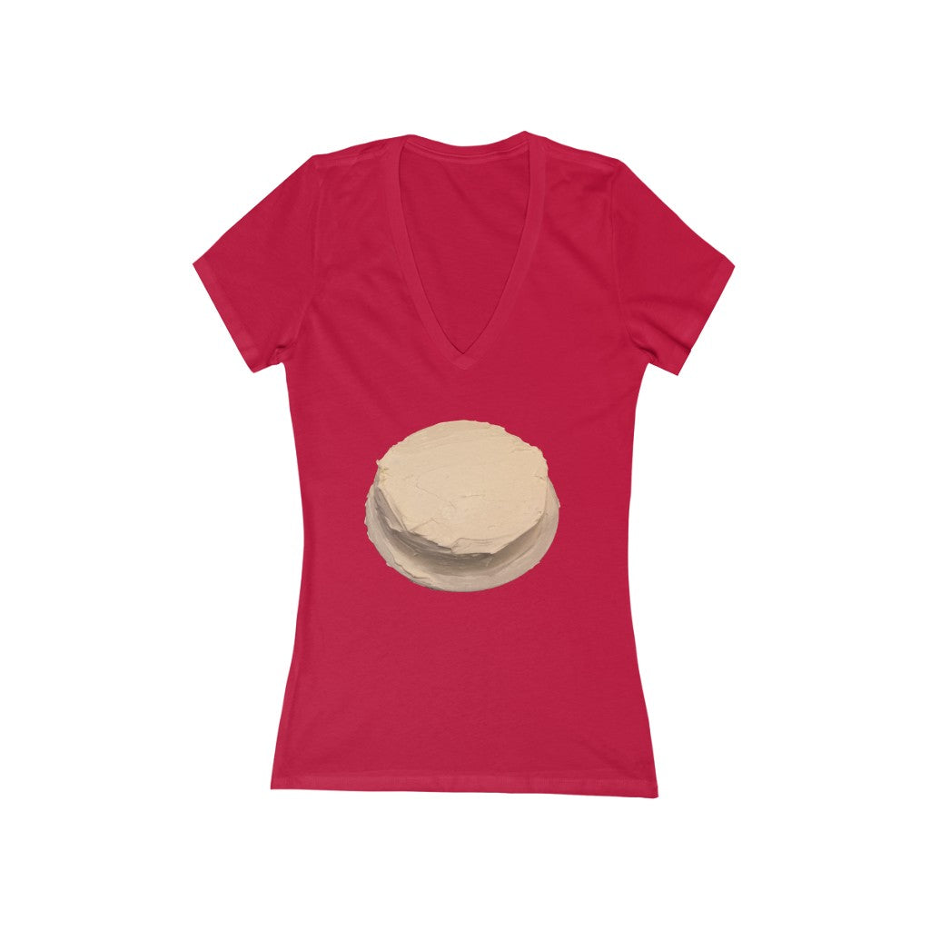 Cake - Women's Jersey Short Sleeve V-Neck Tee