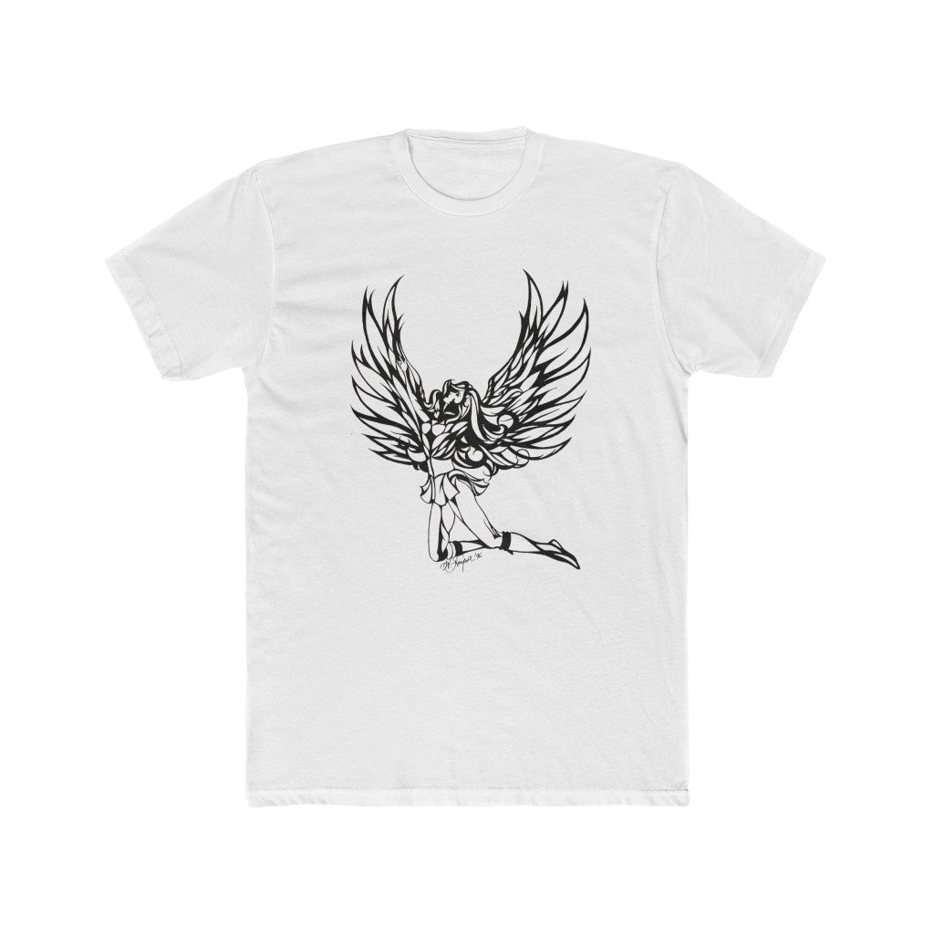 "Angel" - Men's Cotton Crew Tee