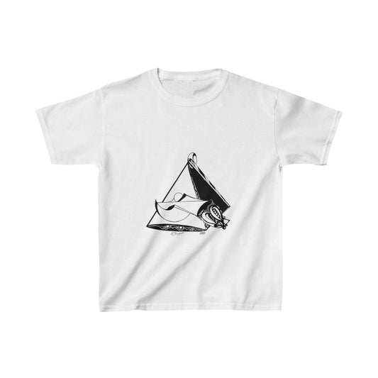 "Man & Nature Together" - Kids Heavy Cotton™ Tee