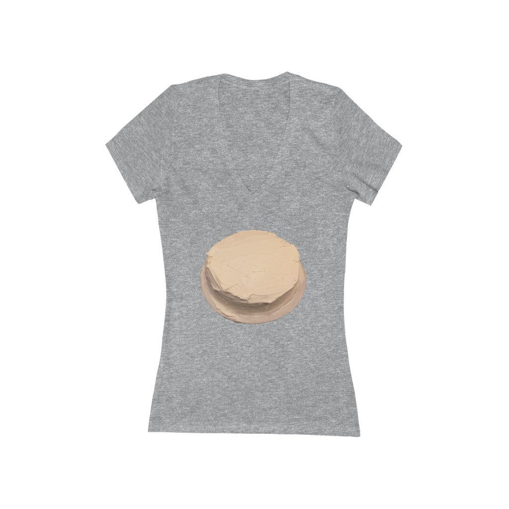 Cake - Women's Jersey Short Sleeve V-Neck Tee