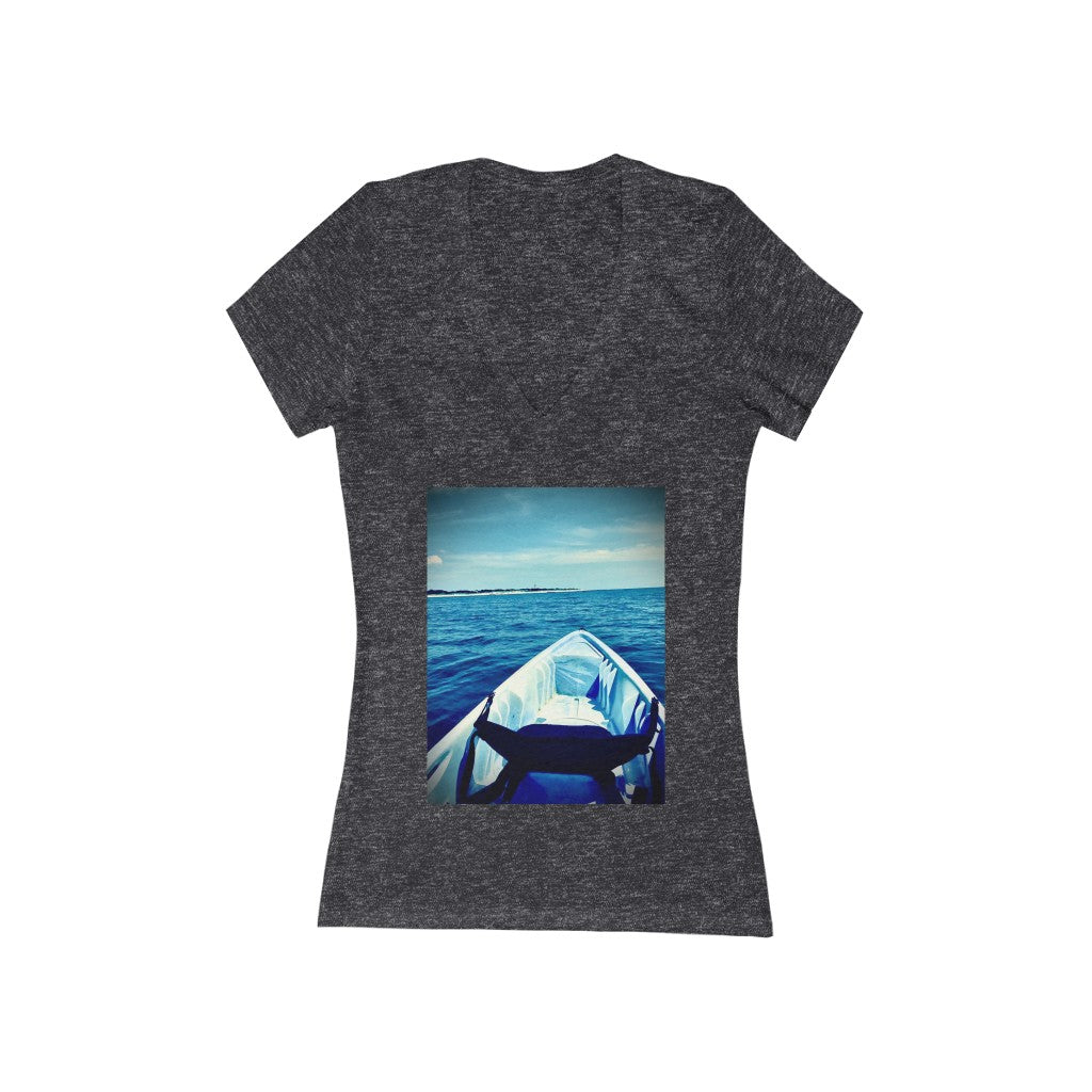 Kayak 1 - Women's Jersey Short Sleeve V-Neck Tee