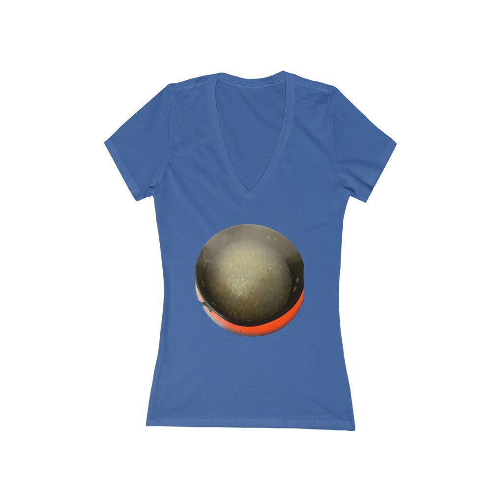 Boiling Ramen - Women's Jersey Short Sleeve V-Neck Tee