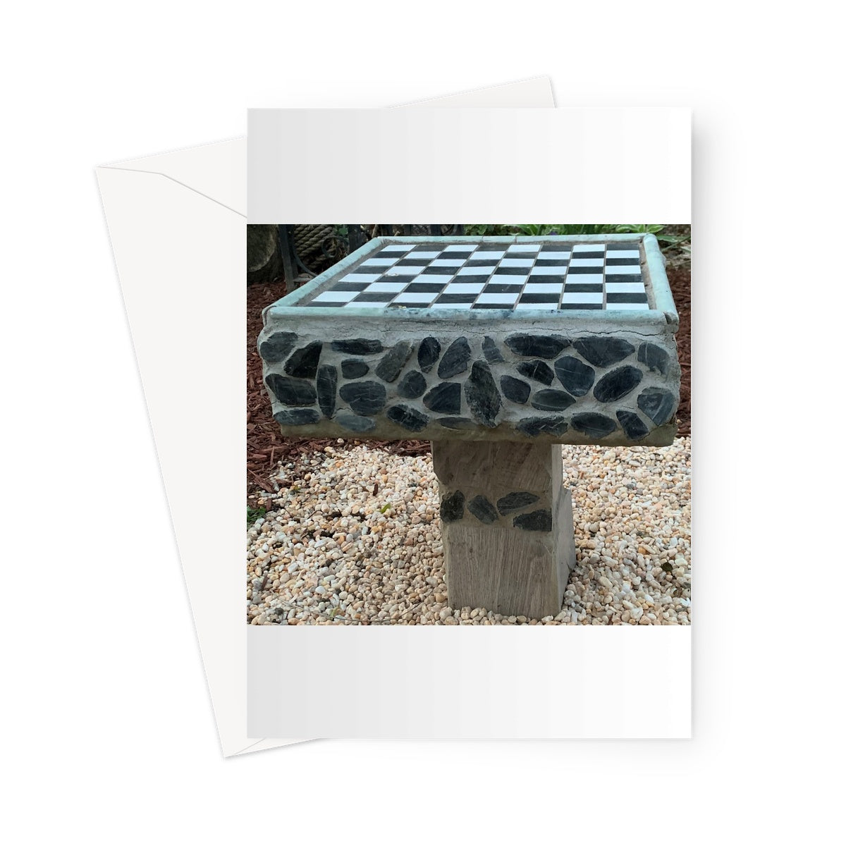 Chess Board Greeting Card