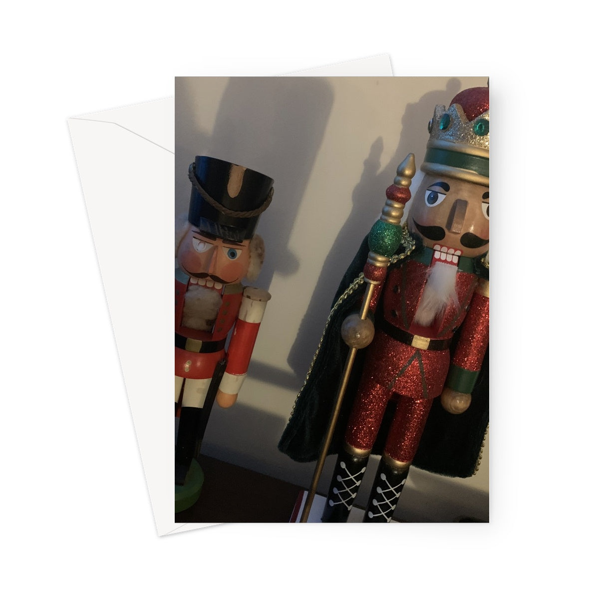 Nutcrackers, Old & New Greeting Card