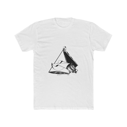 "Man & Nature Together" - Men's Cotton Crew Tee