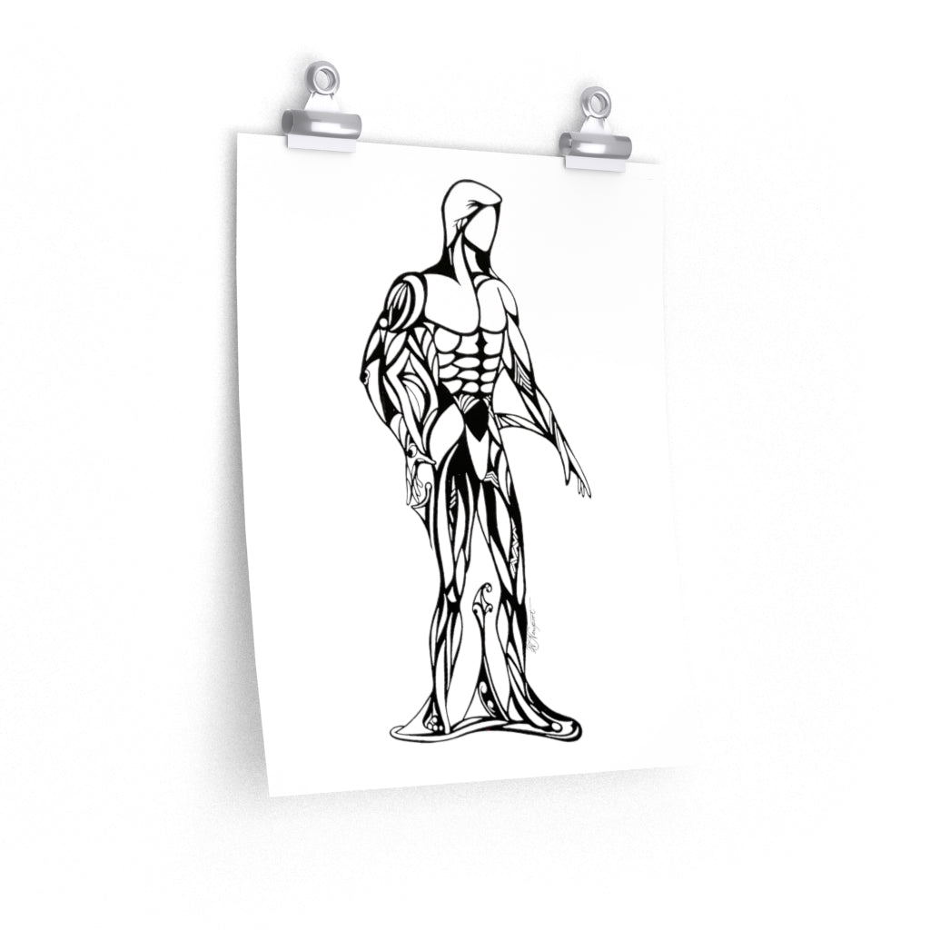 "Man" - Premium Matte poster