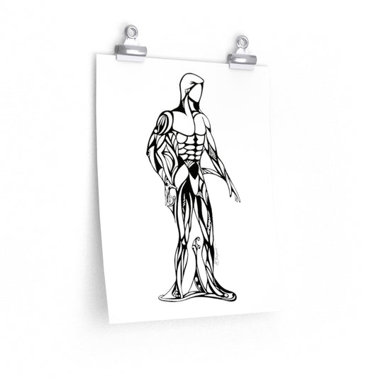 "Man" - Premium Matte poster